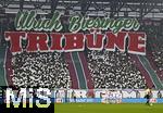 31.01.2026, Fussball 1. Bundesliga 2025/2026, 20.Spieltag, FC Augsburg - FC St. Pauli, in der WWK-Arena Augsburg. Ulrich Biesinger Tribüne
 

