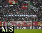 31.01.2026, Fussball 1. Bundesliga 2025/2026, 20.Spieltag, FC Augsburg - FC St. Pauli, in der WWK-Arena Augsburg. Rest on Peace Paok . Fans..
 

