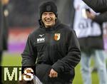 31.01.2026, Fussball 1. Bundesliga 2025/2026, 20.Spieltag, FC Augsburg - FC St. Pauli, in der WWK-Arena Augsburg. Michael Gregoritsch (Augsburg) lachend nach dem Spiel.