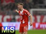08.02.2026, Fussball Bundesliga 2025/2026, 21.Spieltag, FC Bayern München - TSG 1899 Hoffenheim, in der Allianz-Arena München,   Joshua Kimmich (FC Bayern München) unzufrieden.


