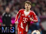 08.02.2026, Fussball Bundesliga 2025/2026, 21.Spieltag, FC Bayern München - TSG 1899 Hoffenheim, in der Allianz-Arena München, Lennart Karl (FC Bayern München) in Aktion.
