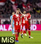 08.02.2026, Fussball Bundesliga 2025/2026, 21.Spieltag, FC Bayern München - TSG 1899 Hoffenheim, in der Allianz-Arena München, Joshua Kimmich (FC Bayern München) nachdenklich 