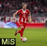 08.02.2026, Fussball Bundesliga 2025/2026, 21.Spieltag, FC Bayern München - TSG 1899 Hoffenheim, in der Allianz-Arena München,  Harry Kane (FC Bayern München) am Ball 