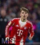 08.02.2026, Fussball Bundesliga 2025/2026, 21.Spieltag, FC Bayern München - TSG 1899 Hoffenheim, in der Allianz-Arena München,  Lennart Karl (FC Bayern München) 