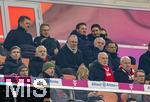 08.02.2026, Fussball Bundesliga 2025/2026, 21.Spieltag, FC Bayern München - TSG 1899 Hoffenheim, in der Allianz-Arena München,  Ehrengäste, Trainer Julian Nagelsmann (Deutschland), Co-Trainer (Deutschland), Ex-Vorstandsvorsitzender Karl-Heinz Rummenigge (FC Bayern München), Ehren-Präsident Uli Hoeneß (FC Bayern München, Hoeness), Sportvorstand Max Eberl (Bayern München), 