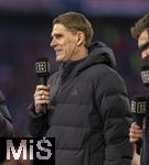 08.02.2026, Fussball Bundesliga 2025/2026, 21.Spieltag, FC Bayern München - TSG 1899 Hoffenheim, in der Allianz-Arena München,  Sportdirektor Christoph Freund (Bayern München) beim DAZN Interview