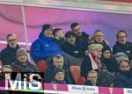 08.02.2026, Fussball Bundesliga 2025/2026, 21.Spieltag, FC Bayern München - TSG 1899 Hoffenheim, in der Allianz-Arena München,  Ehrengäste, Ministerpräsident Markus Söder und Klaus Holetschek (CSU).