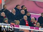 08.02.2026, Fussball Bundesliga 2025/2026, 21.Spieltag, FC Bayern München - TSG 1899 Hoffenheim, in der Allianz-Arena München,  Ehrengäste, Trainer Julian Nagelsmann (Deutschland), Co-Trainer (Deutschland), Ex-Vorstandsvorsitzender Karl-Heinz Rummenigge (FC Bayern München), Ehren-Präsident Uli Hoeneß (FC Bayern München, Hoeness), Sportvorstand Max Eberl (Bayern München), 