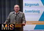 09.02.2026, Bad Wörishofen im Unterallgäu, Parteiveranstaltung zur Kommunalwahl 2026, Freie Wähler laden ein in den Kursaal. Zu Gast ist Hubert Aiwanger (Stellvertretender bayerischer Ministerpräsident, Staatsminister für Wirtschaft, Landesentwicklung und Energie, Bundes- und bayerischer Landesvorsitzender der Freien Wähler) hier am Rednerpult. 