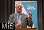 09.02.2026, Bad Wörishofen im Unterallgäu, Parteiveranstaltung zur Kommunalwahl 2026, Freie Wähler laden ein in den Kursaal. MdL Bernhard Pohl (Freie Wähler) hier am Rednerpult. 
