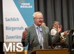 09.02.2026, Bad Wörishofen im Unterallgäu, Parteiveranstaltung zur Kommunalwahl 2026, Freie Wähler laden ein in den Kursaal. MdL Bernhard Pohl (Freie Wähler) hier am Rednerpult.  
