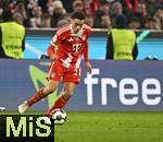 11.02.2026, Fussball DFB-Pokal 2025/2026, Viertelfinale, FC Bayern München - RB Leipzig, in der Allianz-Arena München. Jamal Musiala (Bayern München) am Ball.


